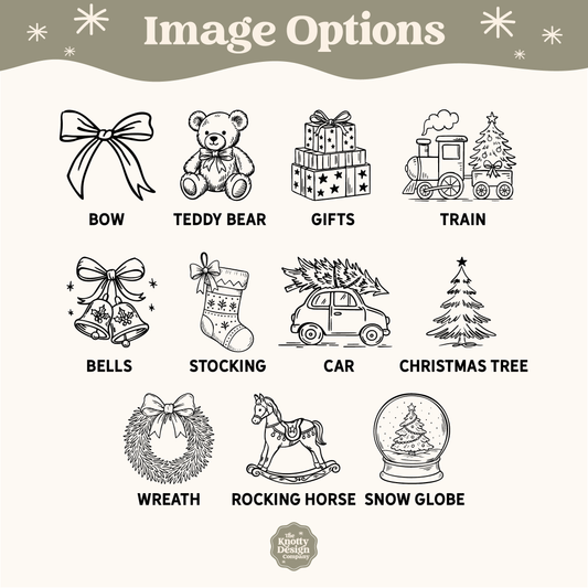 Vintage Inspired Baby Ornament | Multiple Options