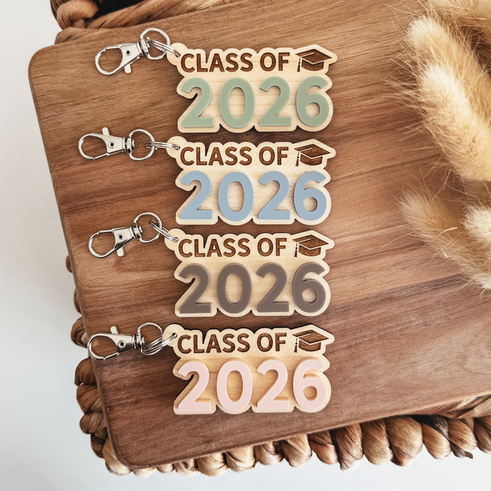 3D Graduation Keychain