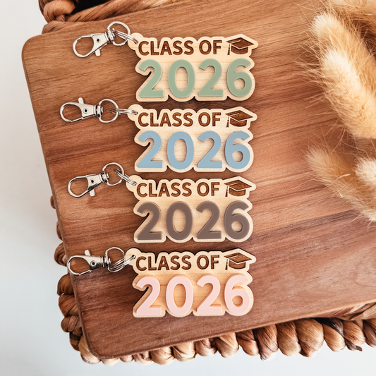 3D Graduation Keychain