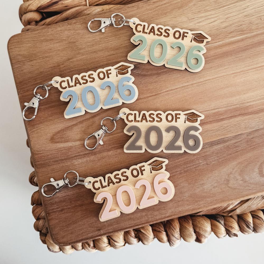 3D Graduation Keychain