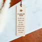 Class of 2025 Graduation Quote Bookmark