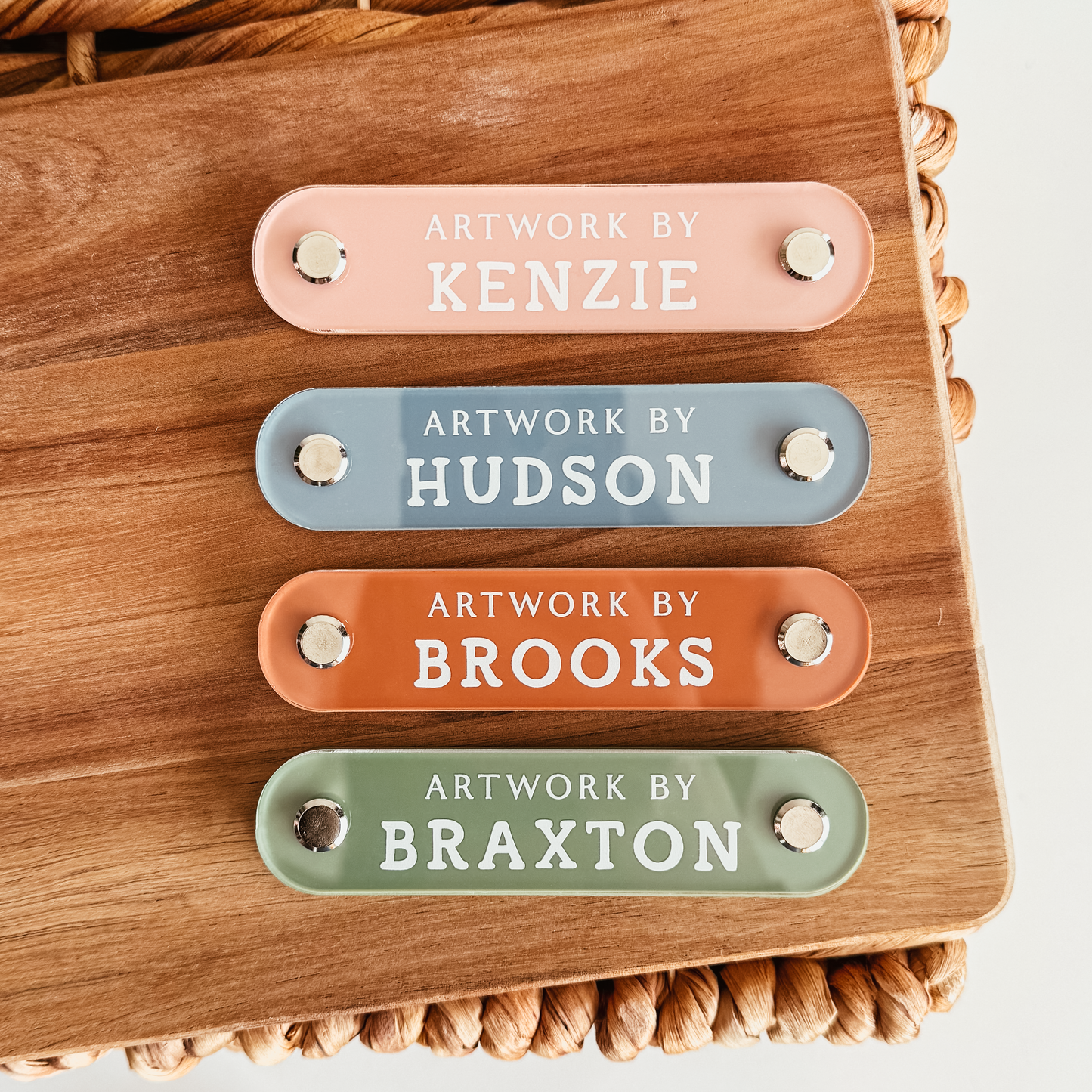 Acrylic Look What I Made Magnet