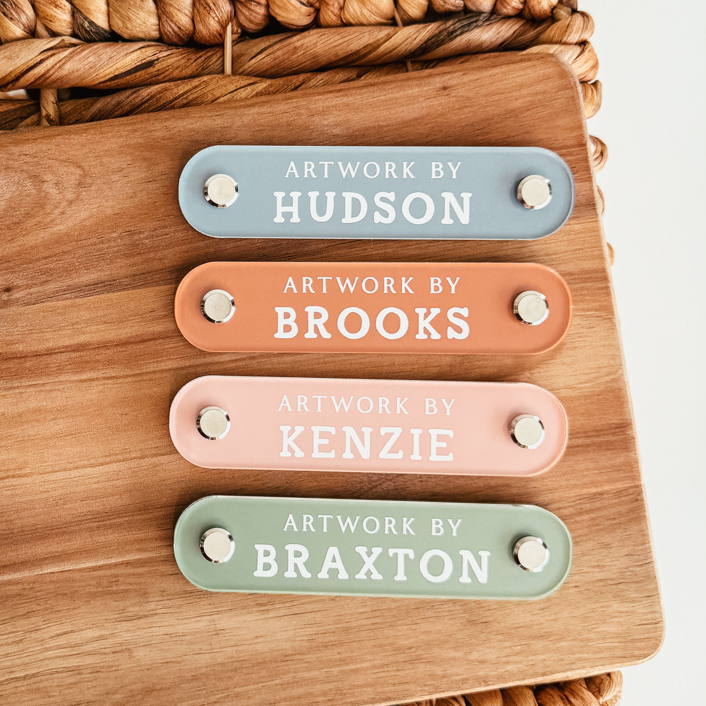 Acrylic Look What I Made Magnet