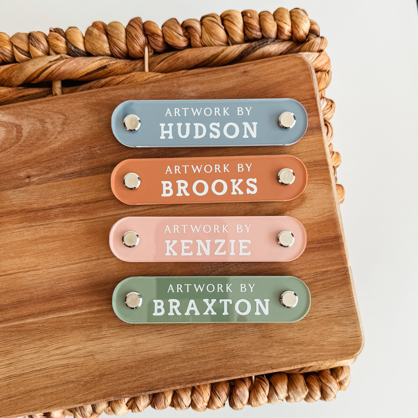 Acrylic Look What I Made Magnet