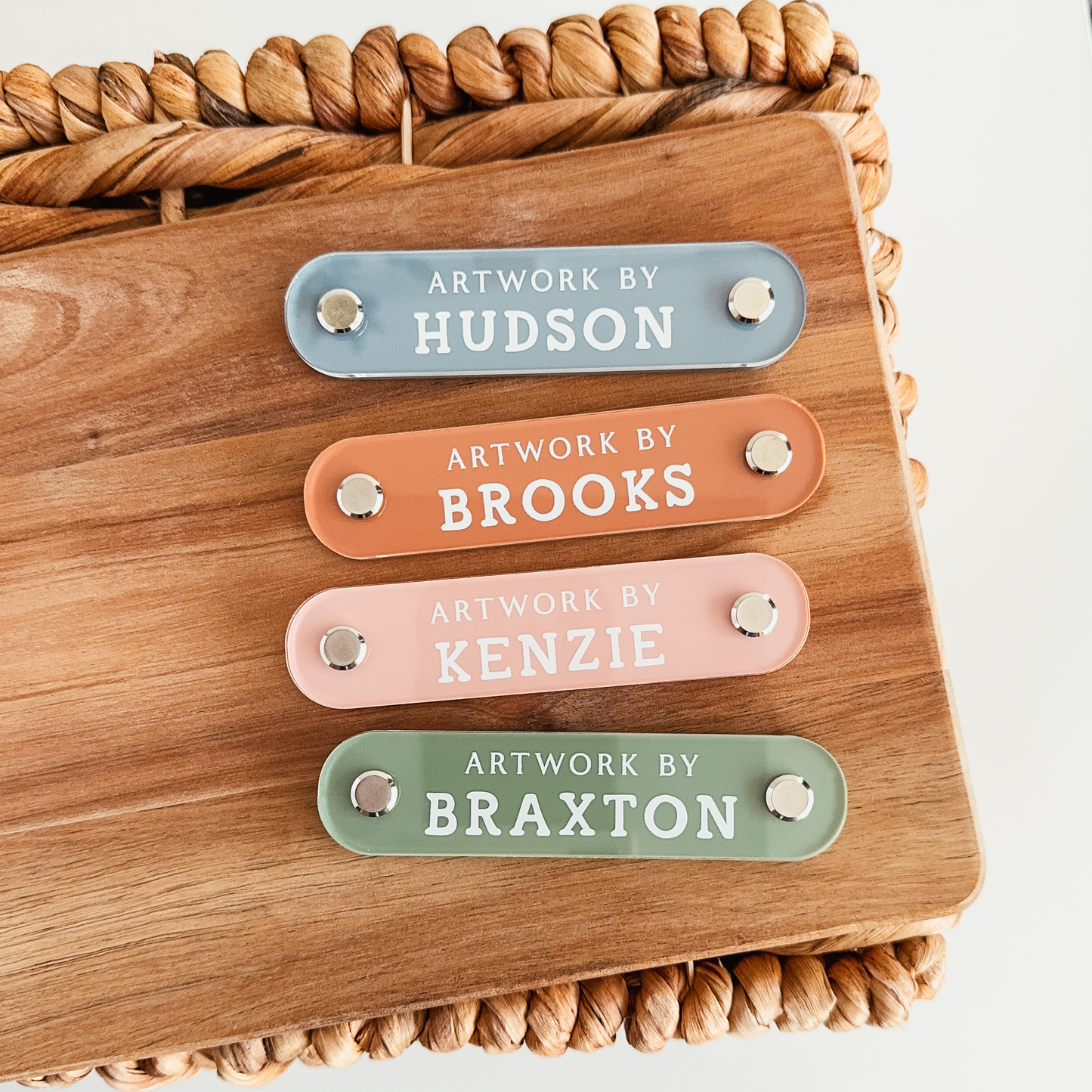 Acrylic Look What I Made Magnet