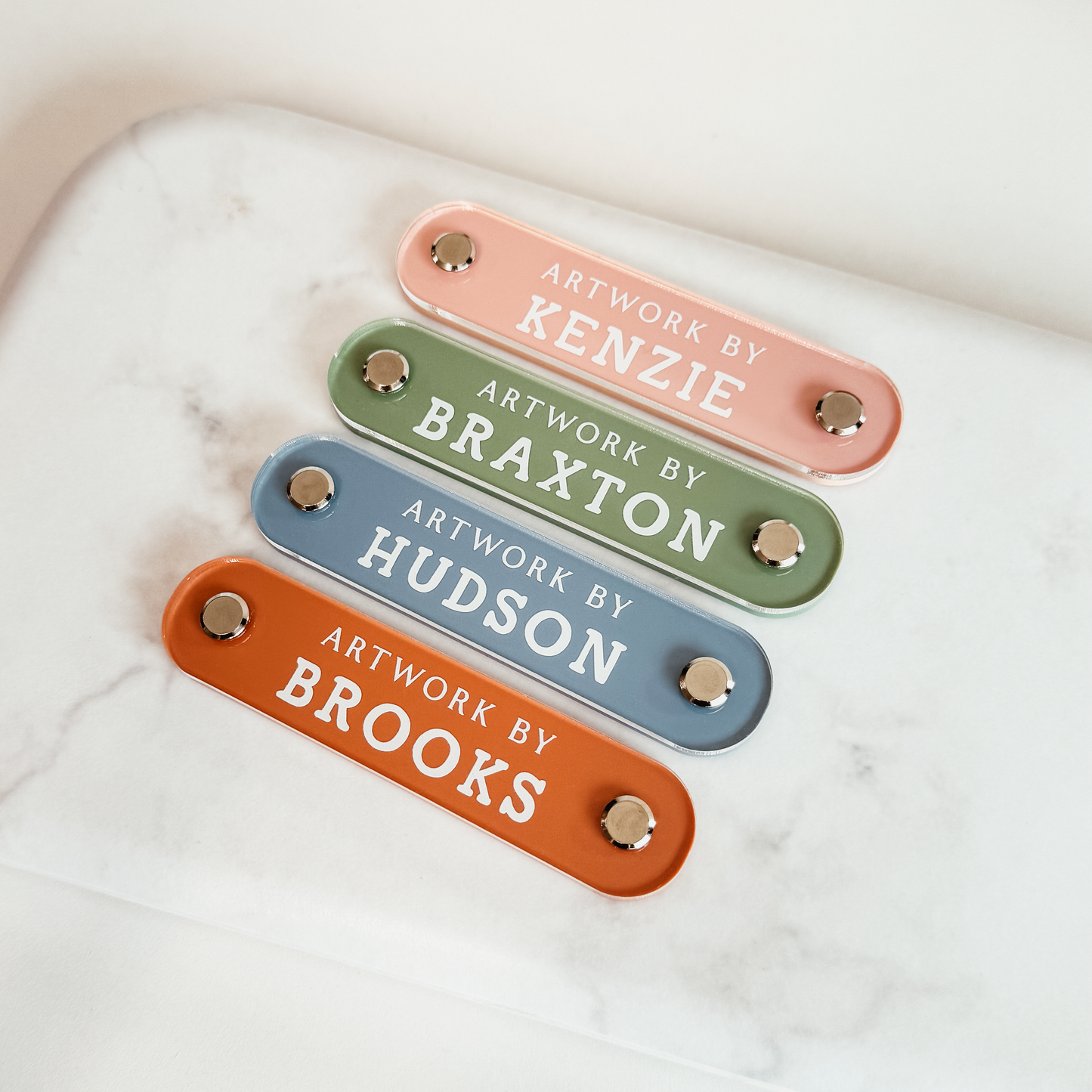 Acrylic Look What I Made Magnet