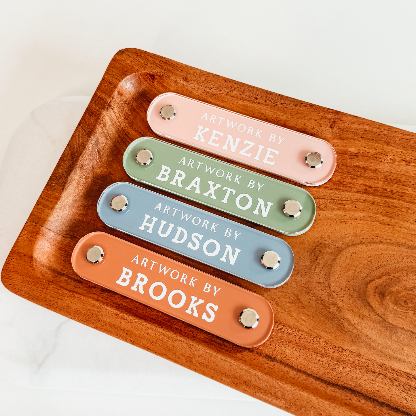 Acrylic Look What I Made Magnet