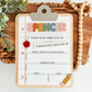 First And Last Day Of School Sign | Clipboard