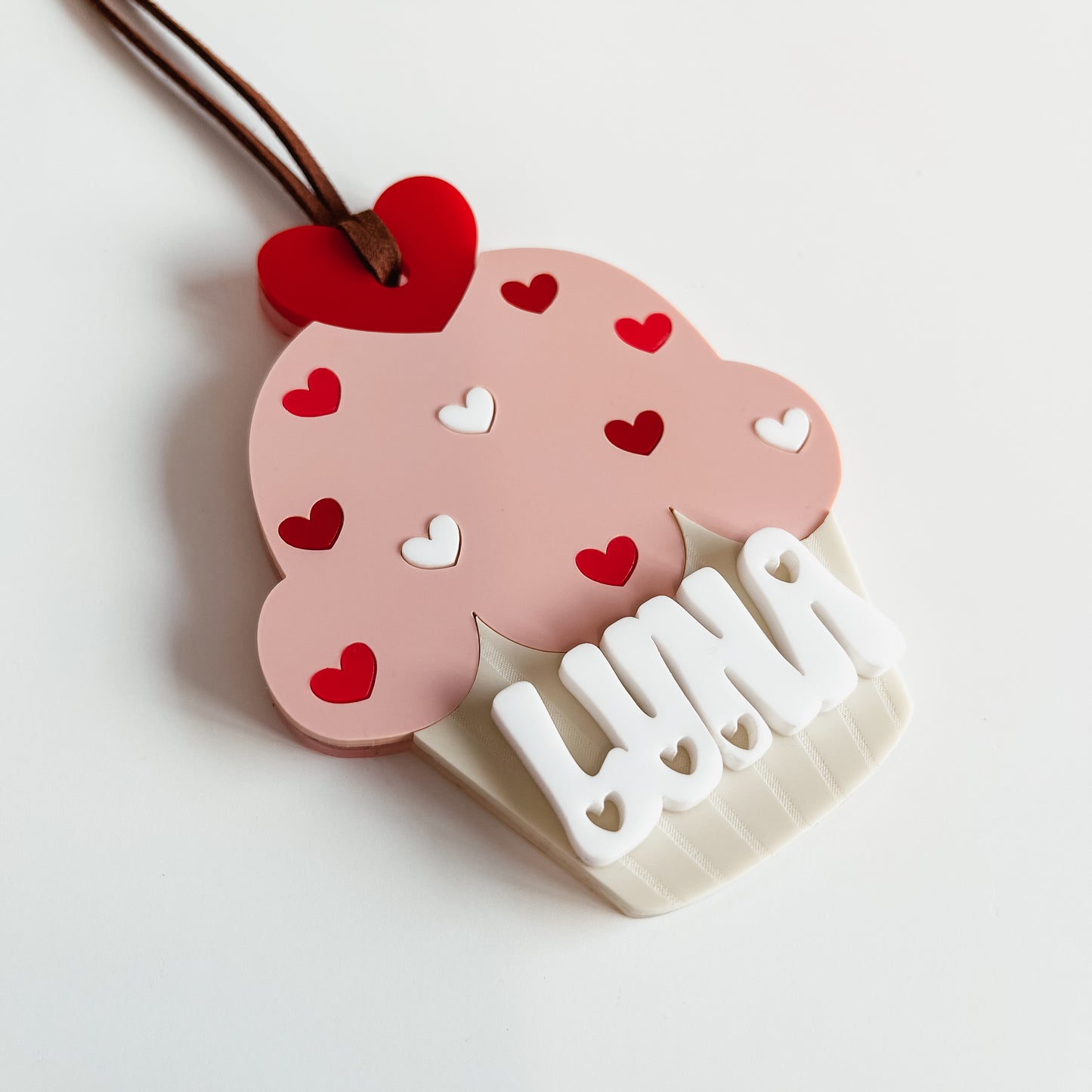 Heart Cupcake Tag