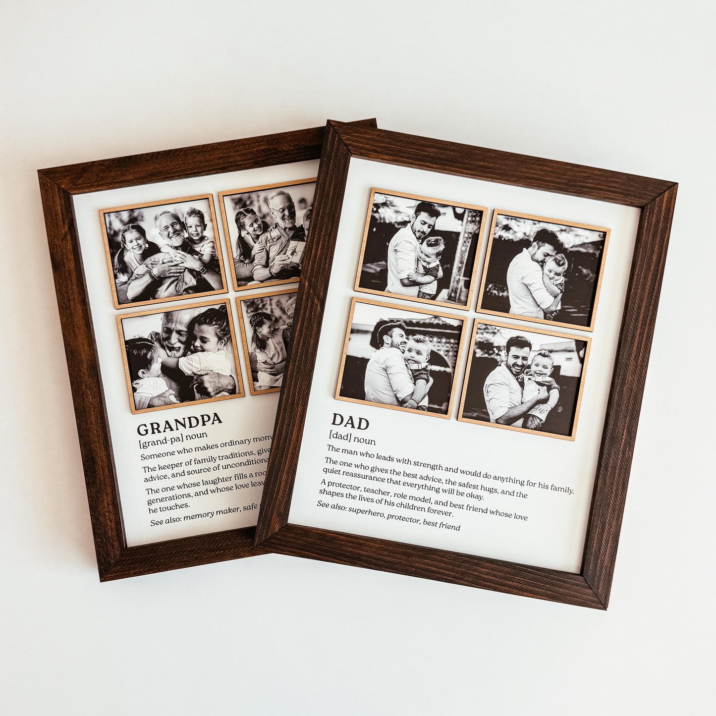 Personalized Dad or Grandpa Definition Photo Sign