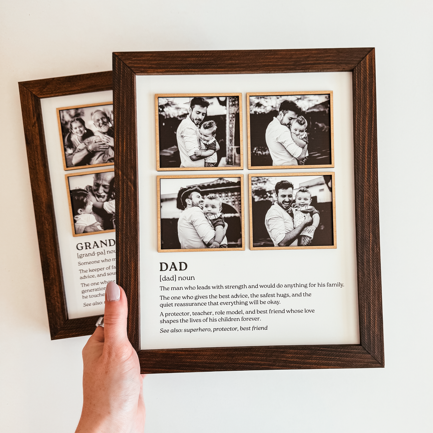 Personalized Dad or Grandpa Definition Photo Sign