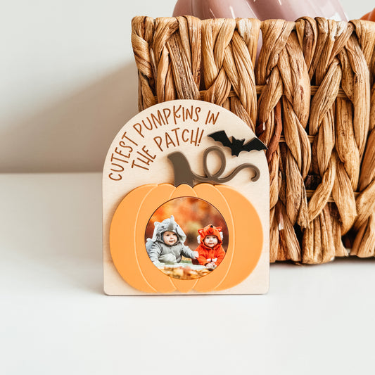 Pumpkin Photo Magnet