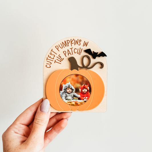 Pumpkin Photo Magnet