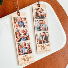 Load image into Gallery viewer, Custom Photostrip Bookmark | V2 Block Font