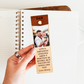 Wood & Leather Photo Bookmark