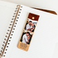 Wood & Leather Photo Bookmark