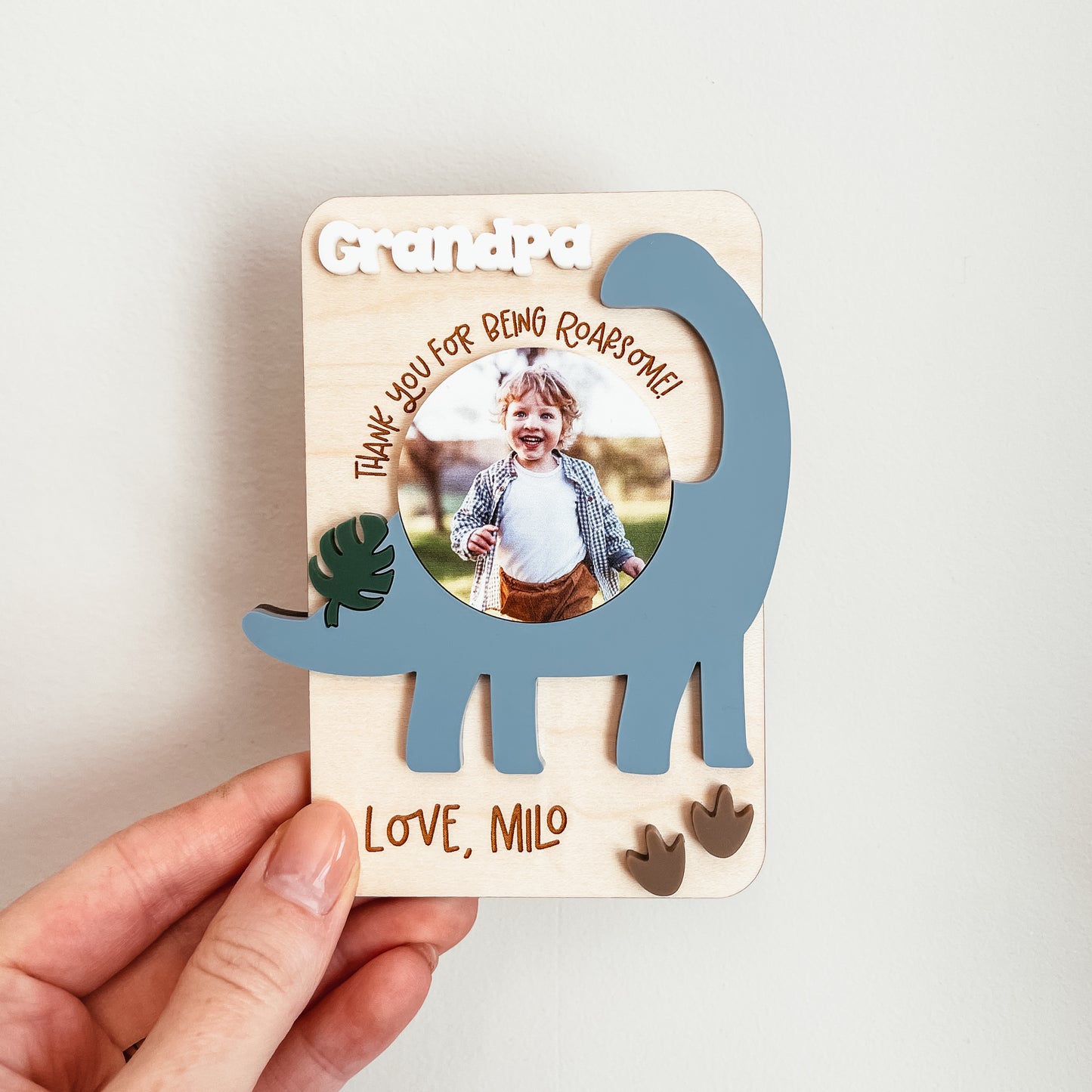 Dinosaur Photo Magnet