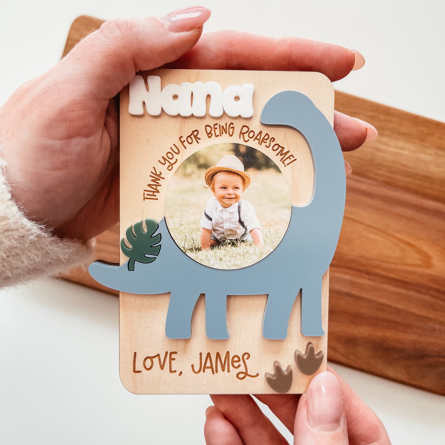 Dinosaur Photo Magnet