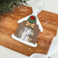 Dog House Pet Portrait Ornament