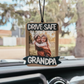 Drive Safe Acrylic Car Photo Charm