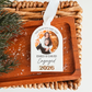 Engagement Photo Christmas Ornament