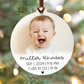 Birth Statistics Photo Ornament