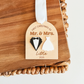 3D Newlywed Christmas Ornament