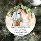 Newlywed Photo Ornament V2