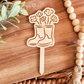 Spring Wooden Plant Stakes (Multiple Styles)