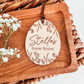 Wild Flower Easter Egg Tag