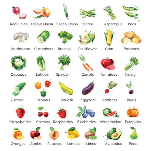 Fruit/Vegetable Plant Marker