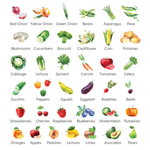 Load image into Gallery viewer, Fruit/Vegetable Plant Marker