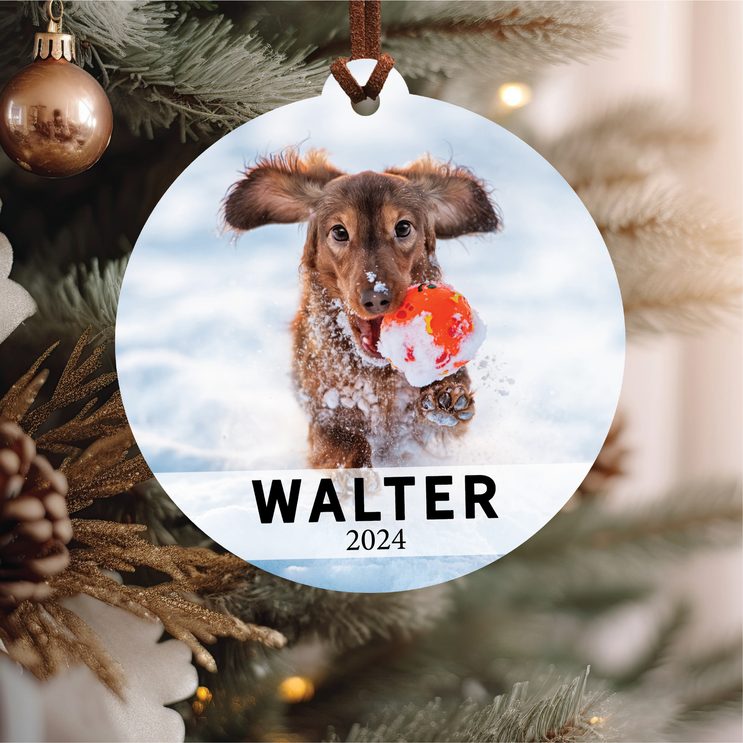 Pet Portrait Ornament