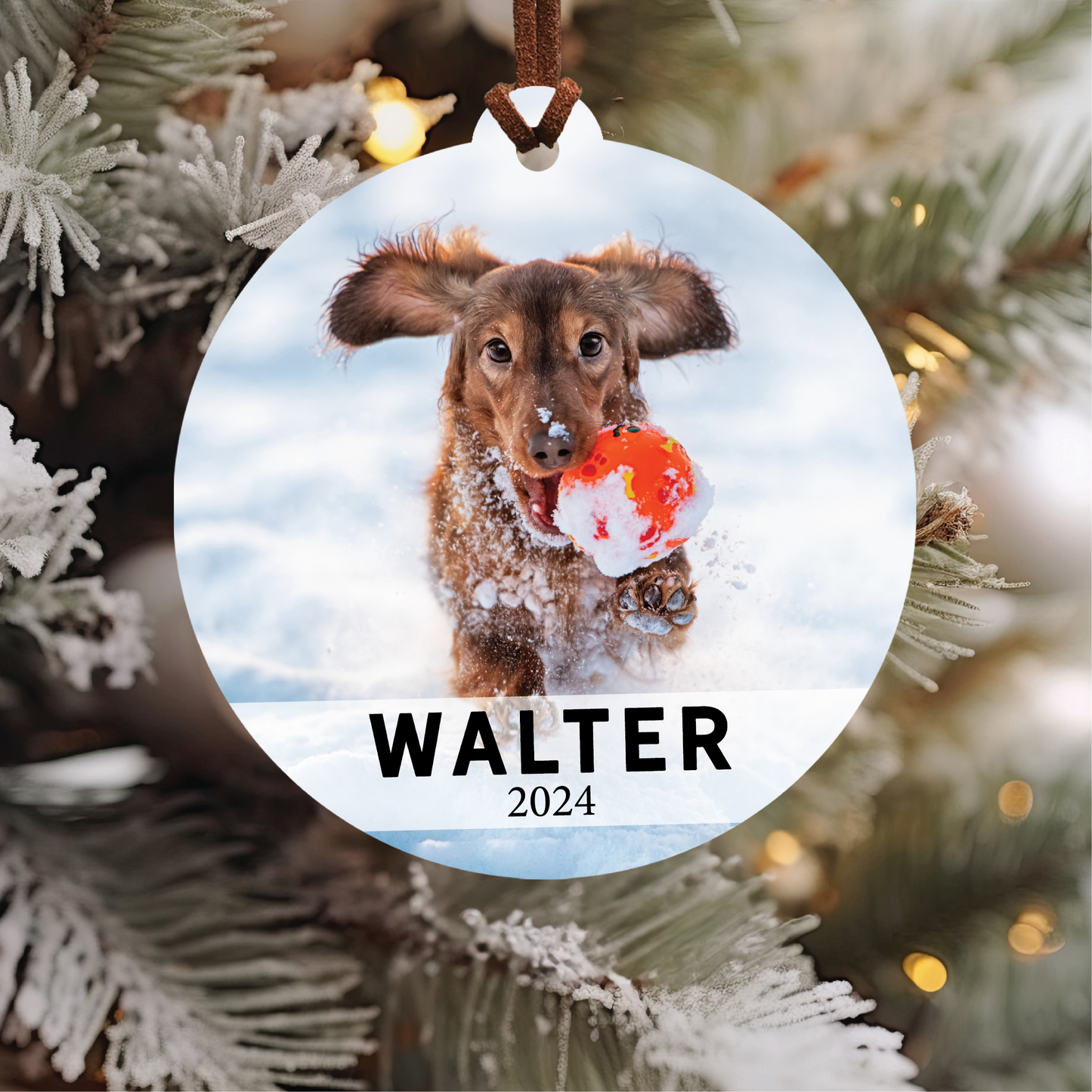 Pet Portrait Ornament