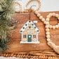 Gingerbread House Stocking Tag Or Ornament