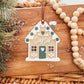 Gingerbread House Stocking Tag Or Ornament