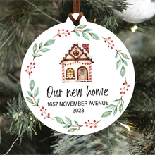 Load image into Gallery viewer, Our First/New Home Christmas Ornament