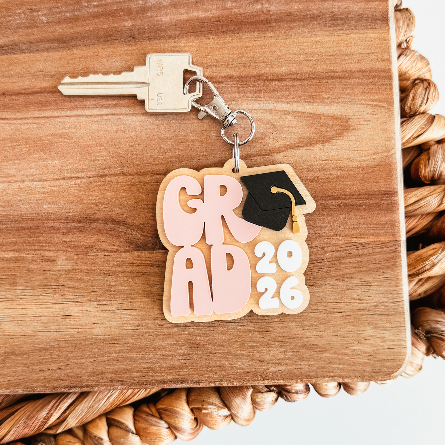 3D Graduation Keychain