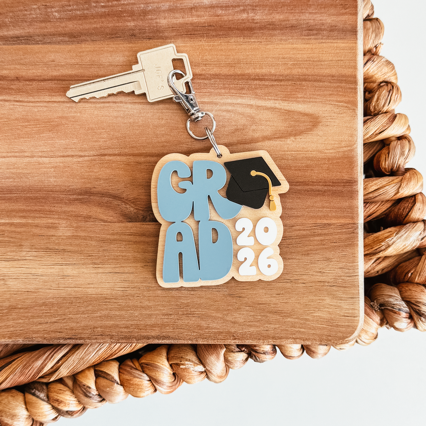 3D Graduation Keychain