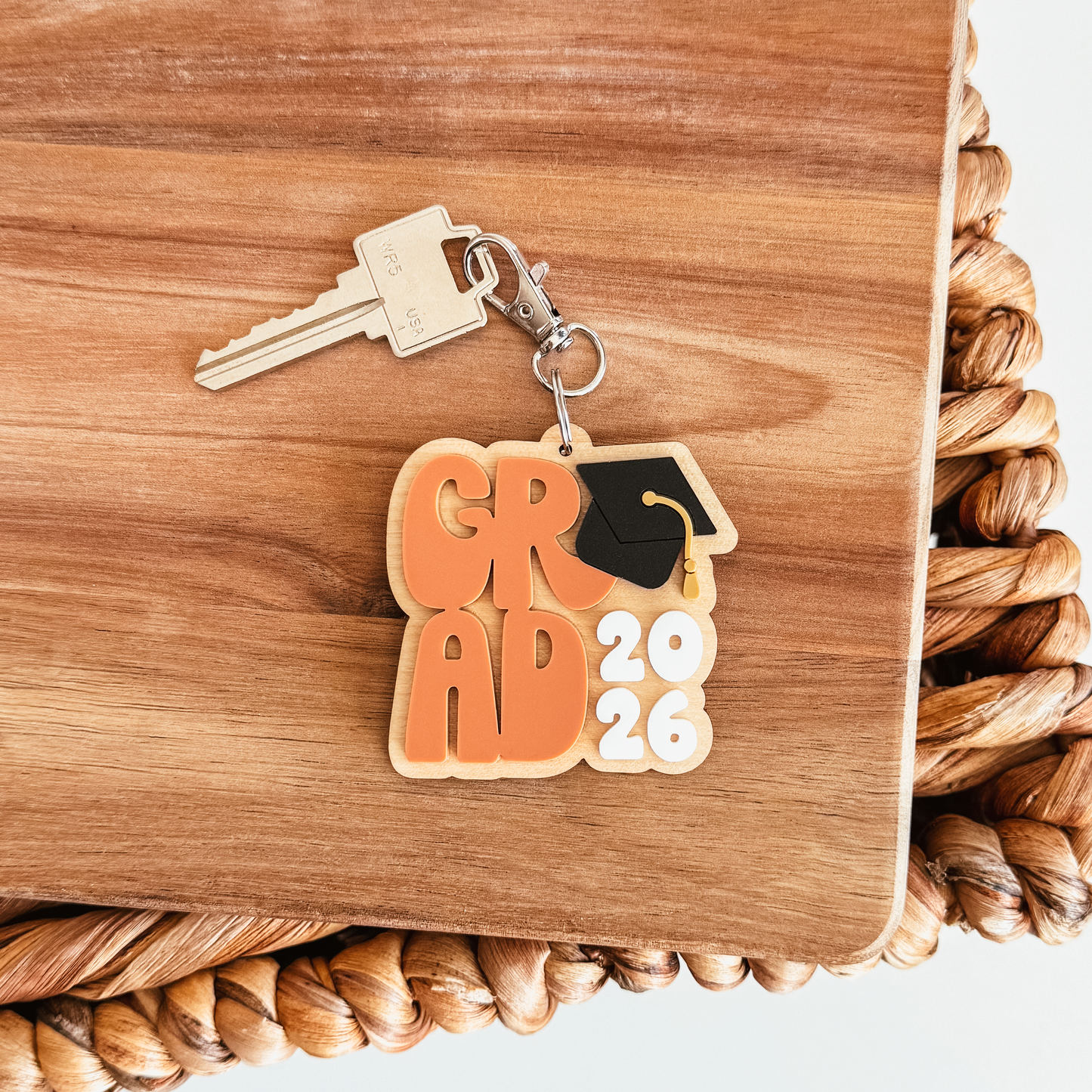 3D Graduation Keychain