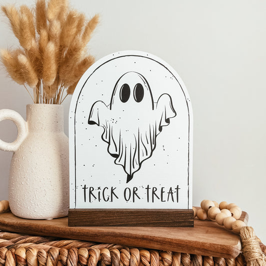 Trick or Treat Mini Arch Sign