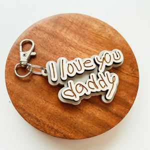 Kid's Handwriting or Drawing Keychain