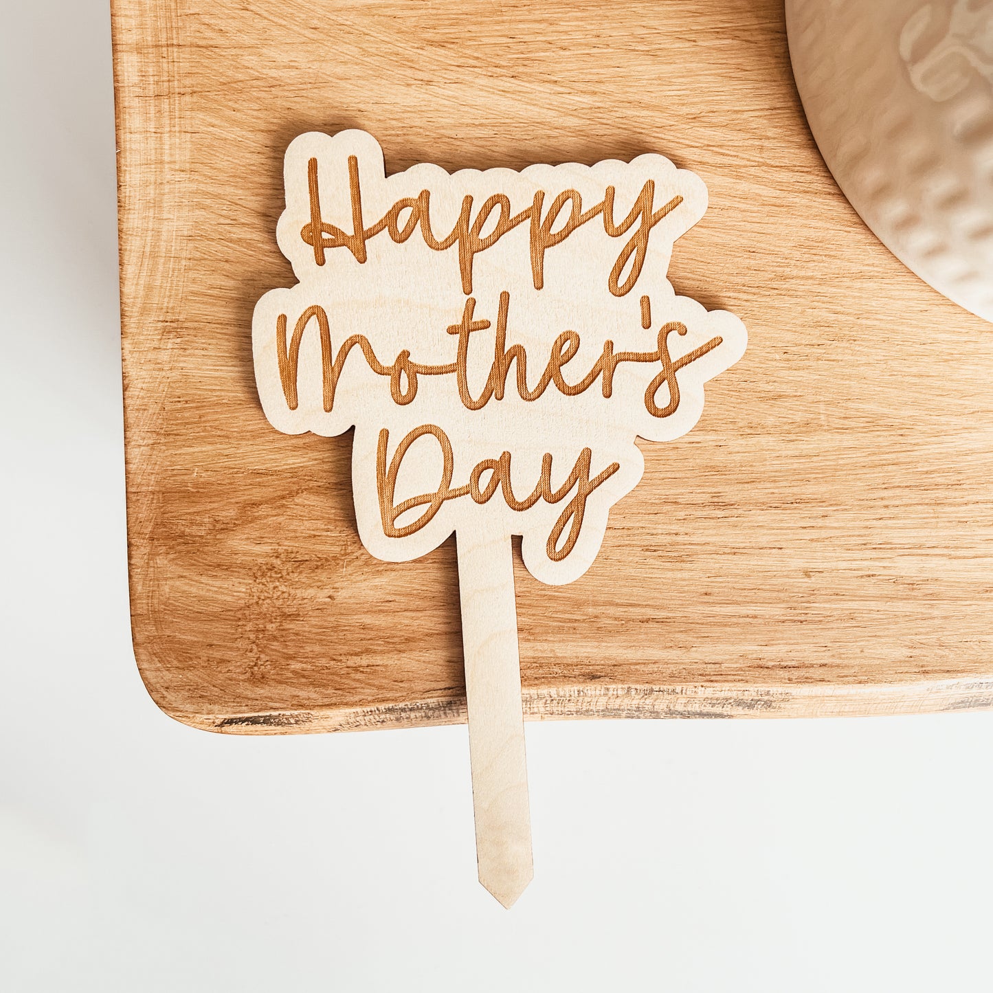 Happy Mother's Day Wooden Plant Stake