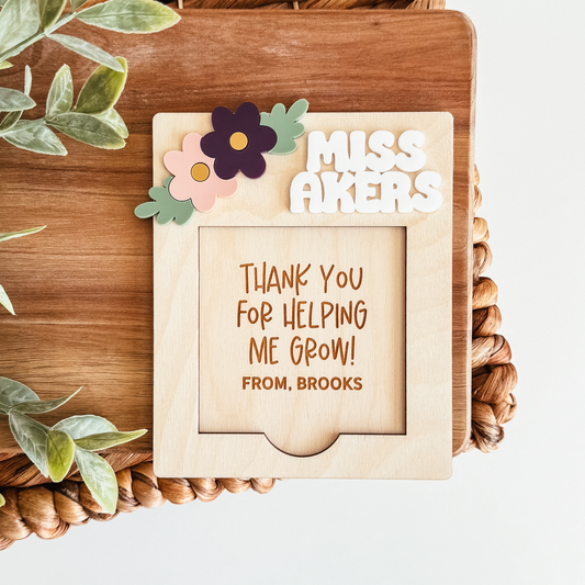 Personalized 3D Sticky Note Holder | Multiple Styles