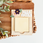 Personalized 3D Sticky Note Holder | Multiple Styles
