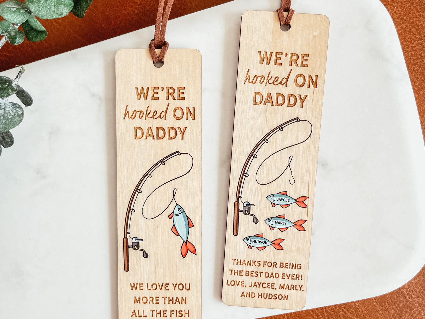 Hooked On Daddy Bookmark