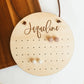 Personalized Stud Earring Hanger (Round or Square)