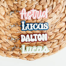 Load image into Gallery viewer, 3D Acrylic Name Keychain