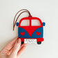 Retro Bus Valentine Tag