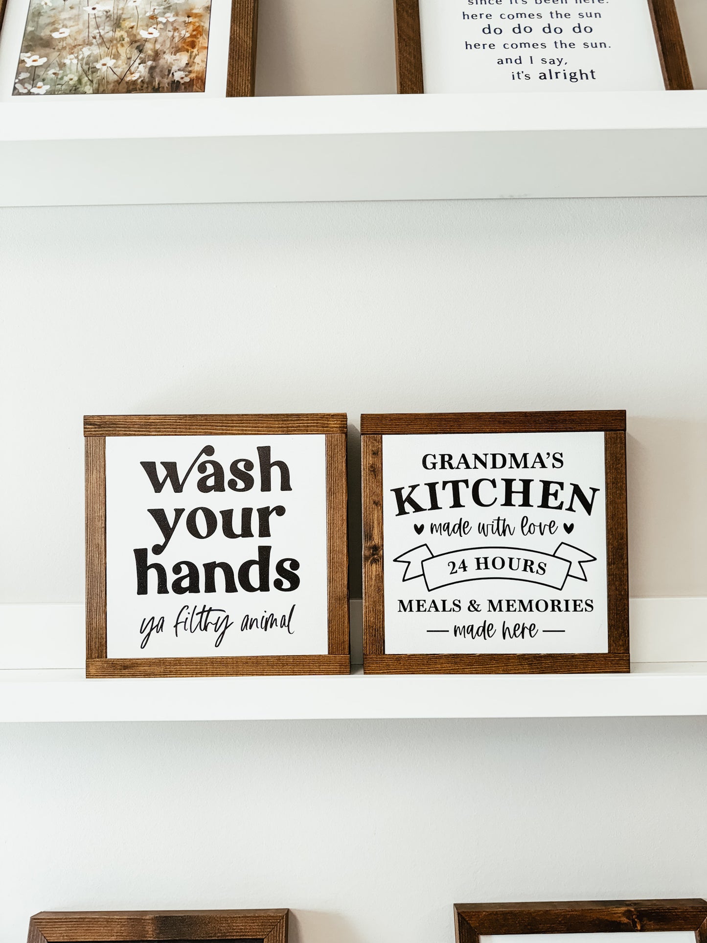 Misc Clearance Signs - OLD FRAME STYLE